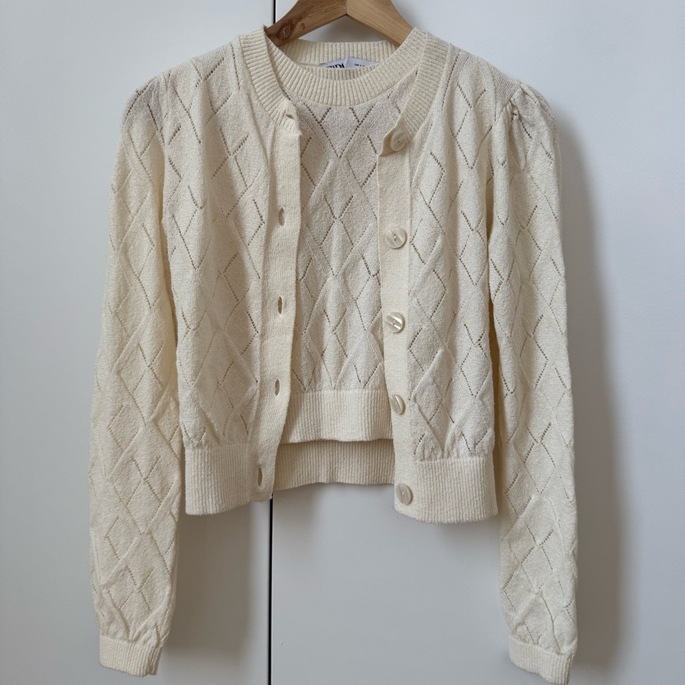 Zara Beige summer Knit set